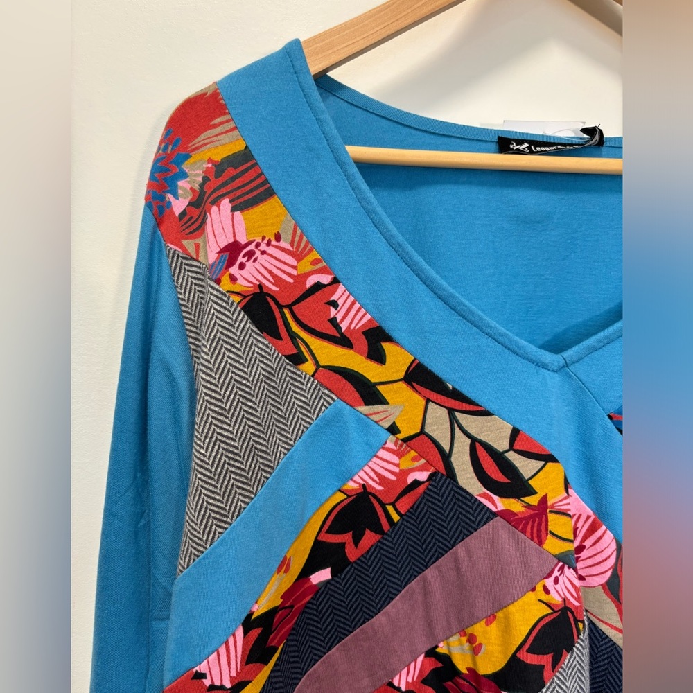 Leopards and Roses NWT shirt